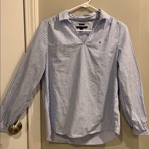Tommy Hilfiger striped popover top